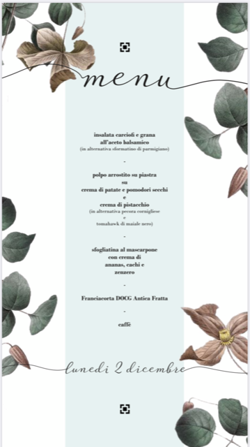 CONSIGLIO DIRETTIVO 2 DIC MENU