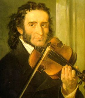 La panchina dedicata a Niccolò Paganini